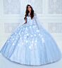 Princesa by Ariana Vara PR22036CLOAK Sheer Quinceanera Cloak