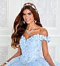 Princesa by Ariana Vara PR22036CLOAK Sheer Quinceanera Cloak