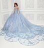 Princesa by Ariana Vara PR22141Cape Scalloped Hem Quince Cape