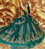 Princesa by Ariana Vara PR30171 Ruffle Overskirt Beaded Quince Dress