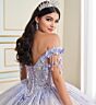 Princesa by Ariana Vara PR30172 Beaded Top Basque Waist Quince Gown