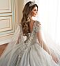 Princesa by Ariana Vara PR30173 Off-The-Shoulder Beaded Quince Gown