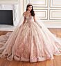 Princesa by Ariana Vara PR30173CAPE Sheer Scalloped Hem Quince Cape