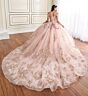 Princesa by Ariana Vara PR30176 Back Bow Off-The-Shoulder Quince Gown