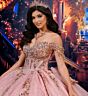 Princesa by Ariana Vara PR30191 Removable Train Quinceanera Gown