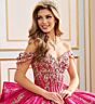 Princesa by Ariana Vara PR30191 Removable Train Quinceanera Gown