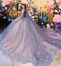 Princesa by Ariana Vara PR30194 Illusion Corset Top Sweet 16 Dress