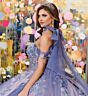 Princesa by Ariana Vara PR30194 Illusion Corset Top Sweet 16 Dress