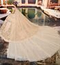 Princesa by Ariana Vara PR30196 Plunging Neck Cap Sleeve Sweet 16 Gown