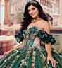 Princesa by Ariana Vara PR30197 Sheer Side Ruffle Sleeve Sweet 16 Gown