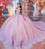Princesa by Ariana Vara PR30198 Corset Top Cold-Shoulder Sweet 16 Gown