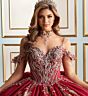 Princesa by Ariana Vara PR30198 Corset Top Cold-Shoulder Sweet 16 Gown