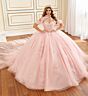 Princesa by Ariana Vara PR30199 Sweetheart Neck Corset Sweet 16 Gown