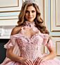 Princesa by Ariana Vara PR30199 Sweetheart Neck Corset Sweet 16 Gown