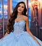 Princesa by Ariana Vara PR30199 Sweetheart Neck Corset Sweet 16 Gown
