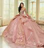 Princesa by Ariana Vara PR30203 Removable Bow Beaded Quinceanera Dress