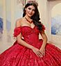 Princesa by Ariana Vara PR30206 Beaded Corset Back Bow Sweet 16 Dress