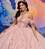 Princesa by Ariana Vara PR30206 Beaded Corset Back Bow Sweet 16 Dress