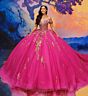 Princesa by Ariana Vara PR30207 Back Bow Sweetheart Neck Sweet 16 Gown