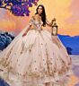 Princesa by Ariana Vara PR30208 Cape Sleeve Basque Waist Sweet 16 Gown