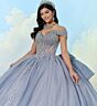 Princesa by Ariana Vara PR30211 Corset Top Back Bow Quince Dress