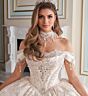 Princesa by Ariana Vara PR70102 Off-The-Shoulder Satin Sweet 16 Gown