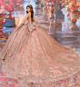 Princesa by Ariana Vara PR70104 Bow Sleeve Strapless Sweet 16 Gown