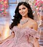 Princesa by Ariana Vara PR70105 Beaded Off The Shoulder Sweet 16 Gown