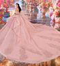 Princesa by Ariana Vara PR70105 Beaded Off The Shoulder Sweet 16 Gown