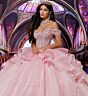 Princesa by Ariana Vara PR30221 Back Bow Basque Waist Quince Dress