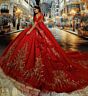 Princesa by Ariana Vara PR30222 Halter Topper Back Bow Quince Dress