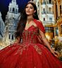Princesa by Ariana Vara PR30222 Halter Topper Back Bow Quince Dress