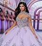 Princesa by Ariana Vara PR30223 Jeweled Basque Waist Quince Gown