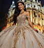 Princesa by Ariana Vara PR30224 Corset Bodice Basque Waist Quince Gown
