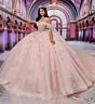 Princesa by Ariana Vara PR30227 Illusion Top Applique Quinceanera Gown