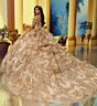 Princesa by Ariana Vara PR30228 Sweetheart Neck Back Bow Quince Gown