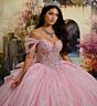 Princesa by Ariana Vara PR30228 Sweetheart Neck Back Bow Quince Gown