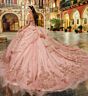Princesa by Ariana Vara PR30230 Back Bow Illusion Top Sweet 16 Dress