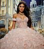 Princesa by Ariana Vara PR30232 Ruffle Skirt Beaded Top Sweet 16 Gown