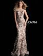 Jovani 63516 Copper Gold Dress