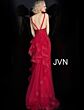 Jovani JVN53188 Charcoal/Nude Prom Dress