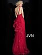 Jovani JVN53188 Charcoal/Nude Prom Dress
