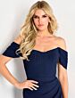 Jovani 46721 Ruched Bust Off The Shoulder Dress