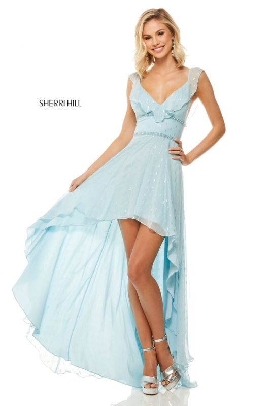 Sherri Hill 52799 High-Low Prom Gown
