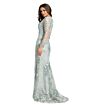 Mac Duggal 67539 Illusion Sleeve Lace Dress