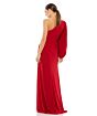 Ieena for Mac Duggal 67879 Slit Skirt One Sleeve Dress