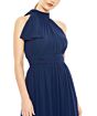 Ieena for Mac Duggal 55035 High Neck Ruched Dress