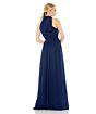 Ieena for Mac Duggal 55035 High Neck Ruched Dress