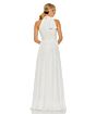 Ieena for Mac Duggal 55035 High Neck Ruched Dress