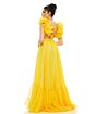 Mac Duggal 67911 Ruffle Strap Lace-Up Dress